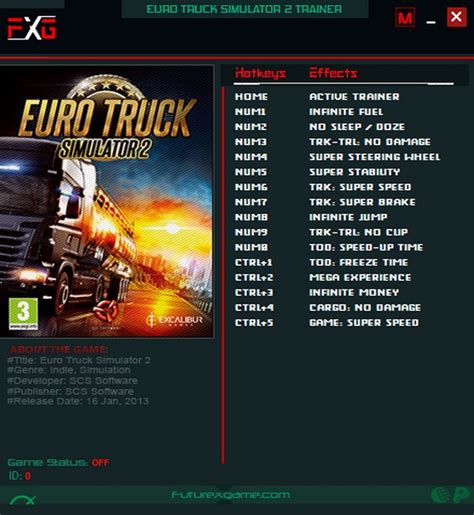 euro truck simulator 2 trainer